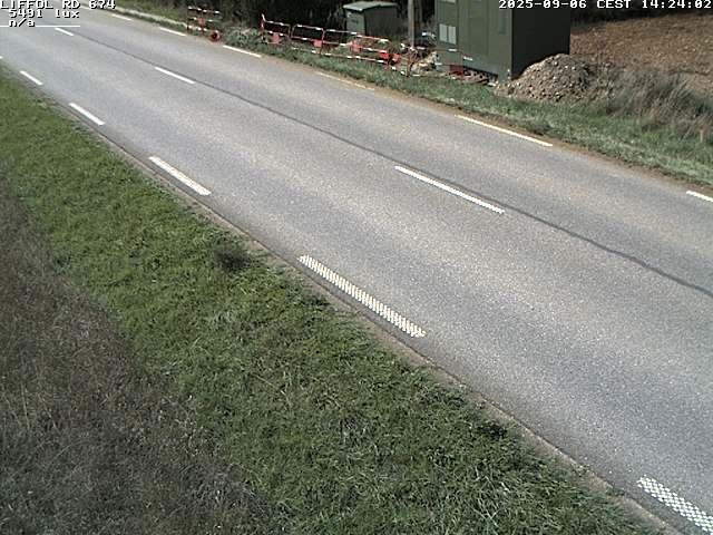 Webcam à Liffol-le-Grand dans le département des Vosges sur la D674 en direction de la Haute-Marne