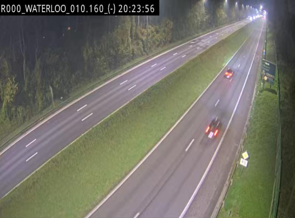 Webcam autoroute Belgique - Waterloo - R0 (ring de Bruxelles) - BK 12.3