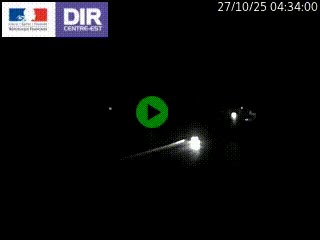 Caméra trafic à Meylan sur la Rocade-Sud de Grenoble en direction d'Aix-en-Provence
