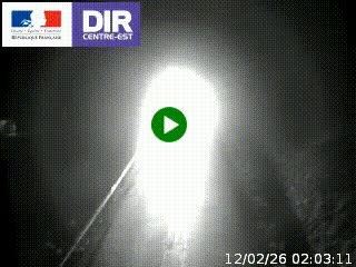 Web cam sur la N90 à Aime, en provenance de Bourg-Saint-Maurice et en direction d'Albertville