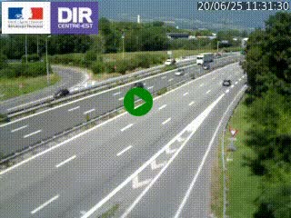 Caméra routière à hauteur de la sortie 15 Chambéry-centre au PK 4,103 en direction d'Albertville