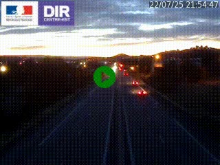 Caméra autoroute à Saint-Etienne (Les Littes) à hauteur du Ikea Saint-Etienne sur l'A72 en direction de Roanne