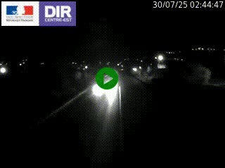 Caméra autoroute à Saint-Etienne (Les Littes) à hauteur du Ikea Saint-Etienne sur l'A72 en direction de Roanne