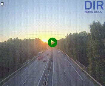 Webcam sur le périphérique de Caen (N814) à l'est de la ville, à Mondeville hauteur de la sortie 2, Presqu'île-Rives de l'Orne, au bout de l'autoroute A13