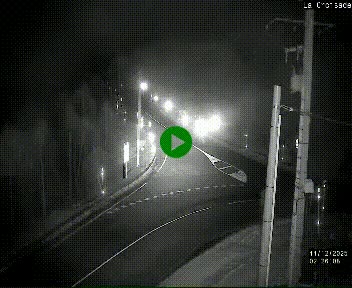 Webcam au carrefour de la croisade, à la jonction entre la N22 et la N320, avant le poste de douane franco-andorrane. Webcam à 1790 mètres d'altitude