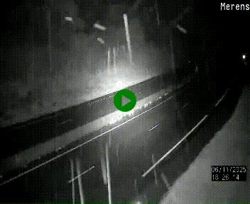 Webcam dans les Pyrénées à hauteur de Mérens-les-Vals sur N320, en direction de Pas de la Casa (Andorre)