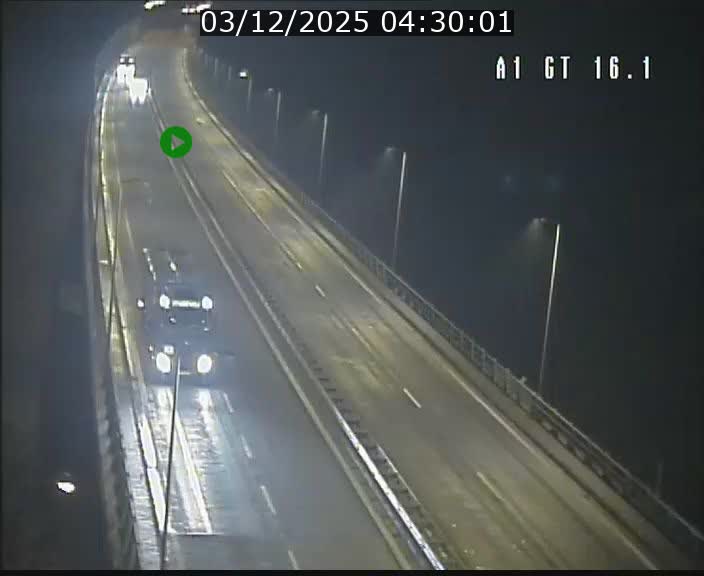 Traffic live webcam Luxembourg Niederanven - A1 direction Allemagne - BK 16.1