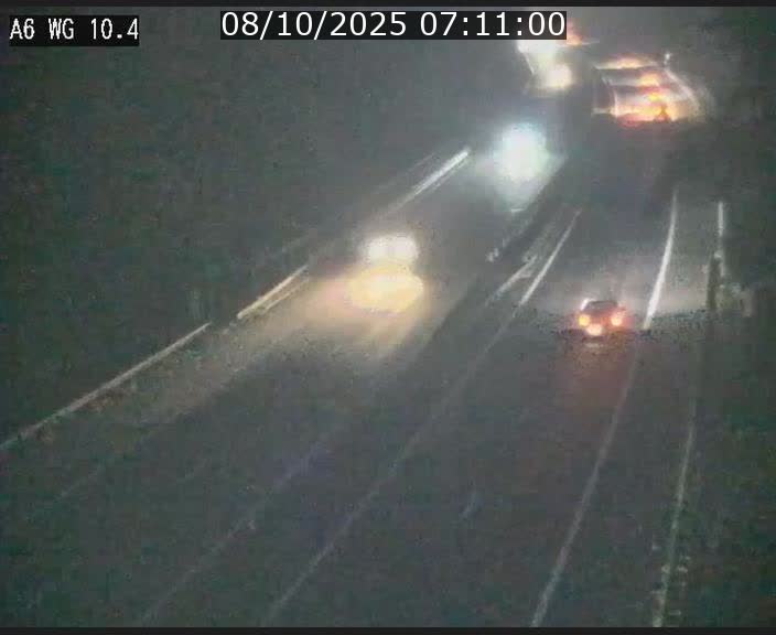 Traffic live webcam Luxembourg Mamer - A6 - BK 10.4 - direction Luxembourg/France/Allemagne