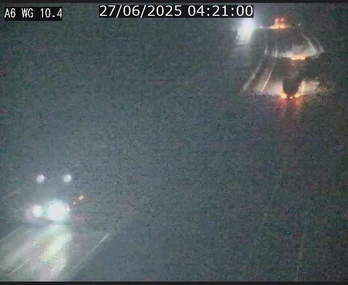 Traffic live webcam Luxembourg Mamer - A6 - BK 10.4 - direction Luxembourg/France/Allemagne