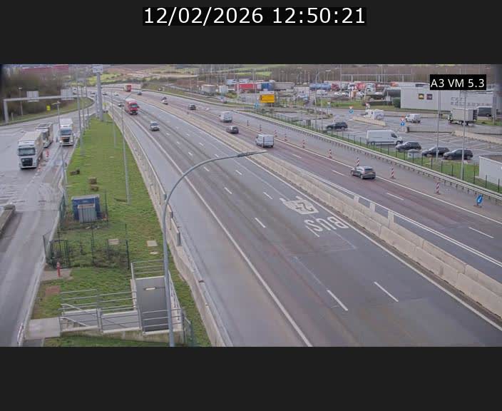 Traffic live webcam Luxembourg Aire de Berchem - A3 - BK 5 - direction France
