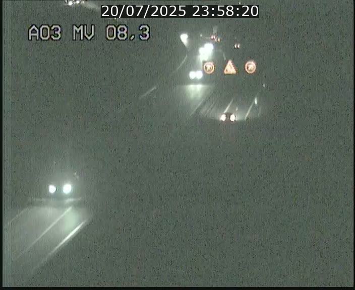 Webcam Autoroute après la Croix de Bettembourg en direction de Luxembourg sur l'A3