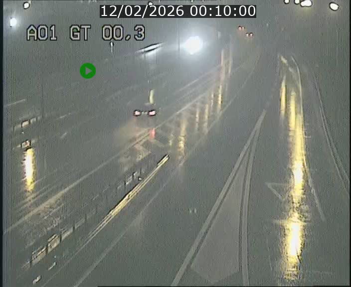 Traffic live webcam Luxembourg Croix de Gasperich - A1 direction Kirchberg - BK 0.3