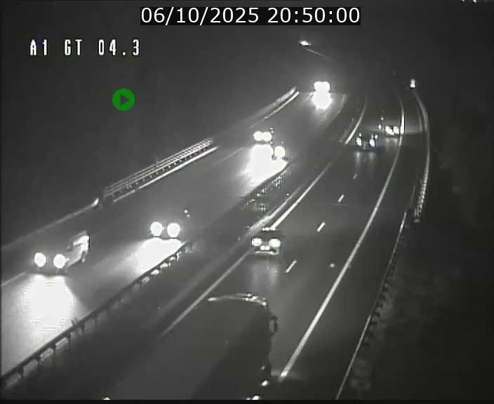 Traffic live webcam Luxembourg Itzig - A1 direction Sandweiler - BK 4.3