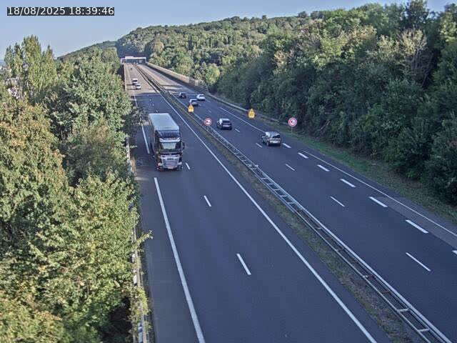 Caméra autoroute France - A30, Hayange direction Metz