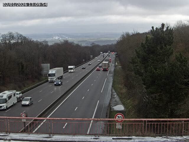Caméra autoroute France - A33, Houdemont direction Lunéville