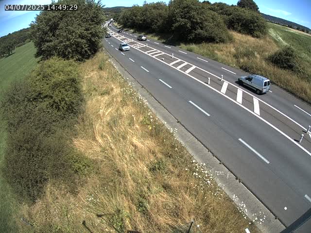 Caméra autoroute France - N52, Mont-saint-Martin vers Luxembourg