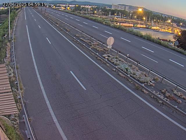 Caméra autoroute France - A31, Yutz direction Metz