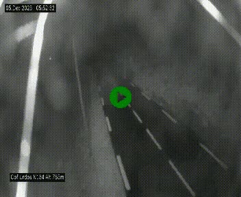 Webcam dans les Pyrénées Atlantique au niveau du col d'Urdos et du fort du Pourtalet sur la N134, en direction du Col et du tunnel du Somport, à 765 mètres d'altitude