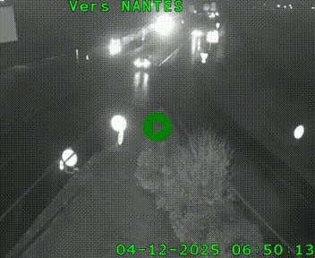 Webcam N147 au nord de Poitiers et à la jonction avec la A10