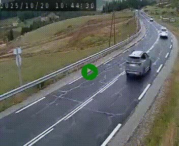 Webcam routière au niveau du col de la Chavade en Ardèche, sur la N102 à 1266 mètres d'altitude
