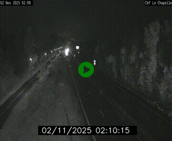 Webcam sur le périphérique de Nantes (N844) à hauteur de Porte de la Chapelle, au nord de la ville