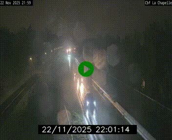 Webcam sur le périphérique de Nantes (N844) à hauteur de Porte de la Chapelle, au nord de la ville