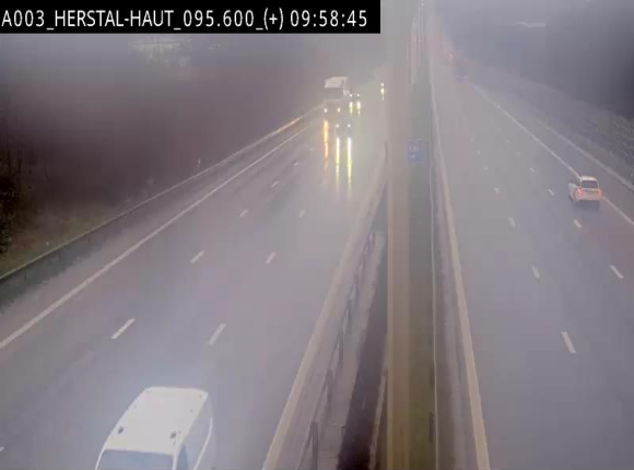 Webcam autoroute Belgique - Herstal - E40 direction Aix-la-Chapelle - BK 97