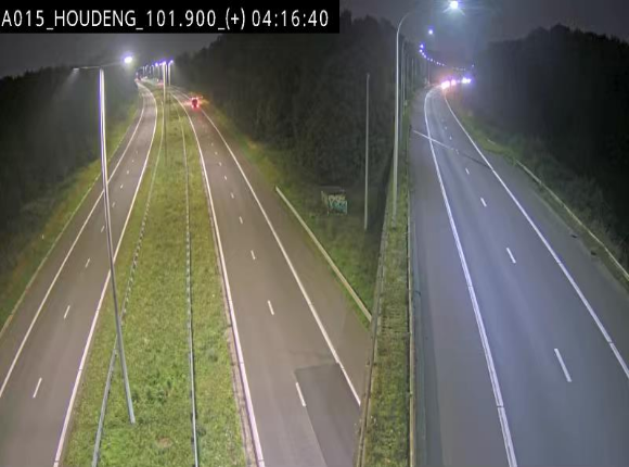Webcam autoroute Belgique - Houdeng-Goegnies - Jonction E19/E42 direction Tournai/Mons - BK 101.85