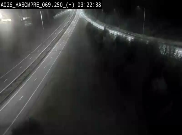 Webcam E25 (A26) à Mabompré. Vue orientée vers le Luxembourg