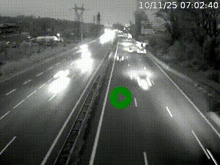 Caméra routière à hauteur des centres commerciaux et de la sortie 14 en direction d'Albertville