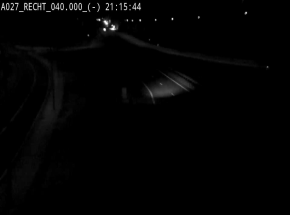 Webcam A27/E42 à hauteur de la sortie 13 Recht à proximité de Malmedy. Vue orientée vers Malmedy et Liège