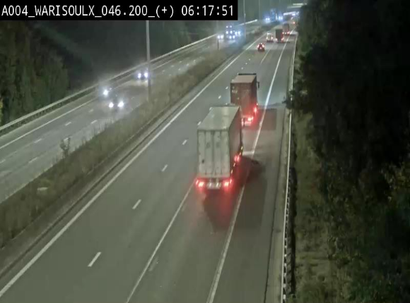 Webcam autoroute Belgique - Warissoulx - E411 - BK 46.2