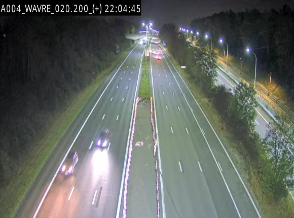Webcam @ Wavre-sud KP 19.6, A4/E411