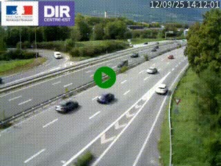 Caméra routière à hauteur de la sortie 15 Chambéry-centre au PK 4,103 en direction d'Albertville