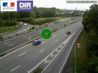 Caméra routière à hauteur de la sortie 15 Chambéry-centre au PK 4,103 en direction d'Albertville