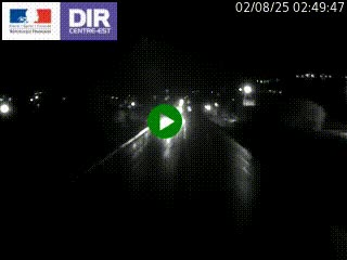 Caméra autoroute à Saint-Etienne (Les Littes) à hauteur du Ikea Saint-Etienne sur l'A72 en direction de Roanne