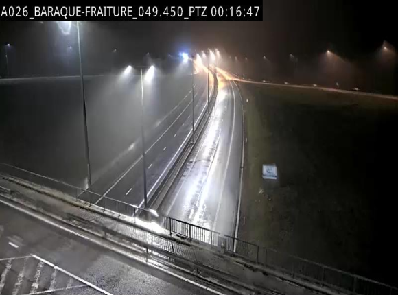 Webcam à la Baraque de Fraiture à la jonction entre l'E25 et la N89 à hauteur de Vielsalm