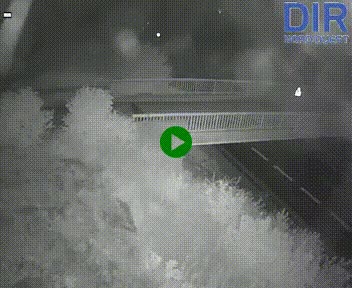 Webcam sur A84 à hauteur de Pont-Farcy, au niveau du pont autoroutier sur la Vire, au sud de Saint-Lô