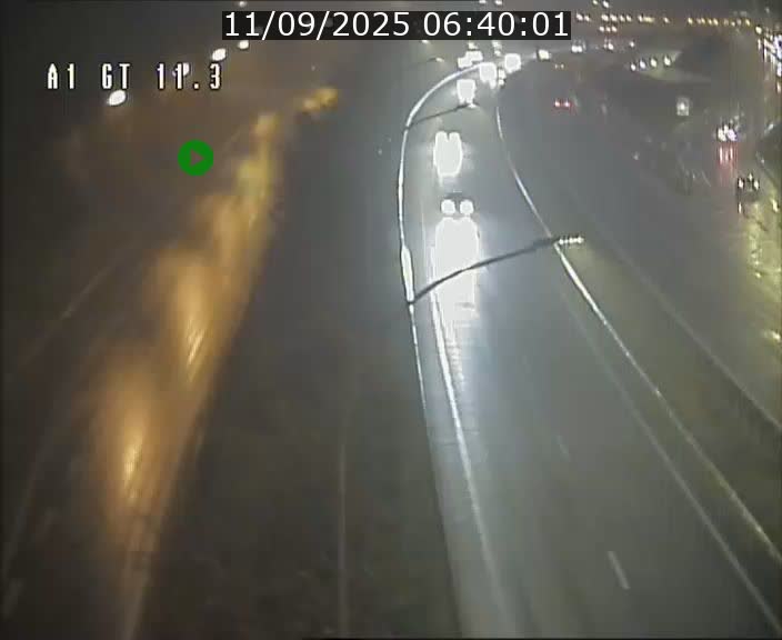 Traffic live webcam Luxembourg Senningerberg - A1 direction Allemagne - BK 11.3