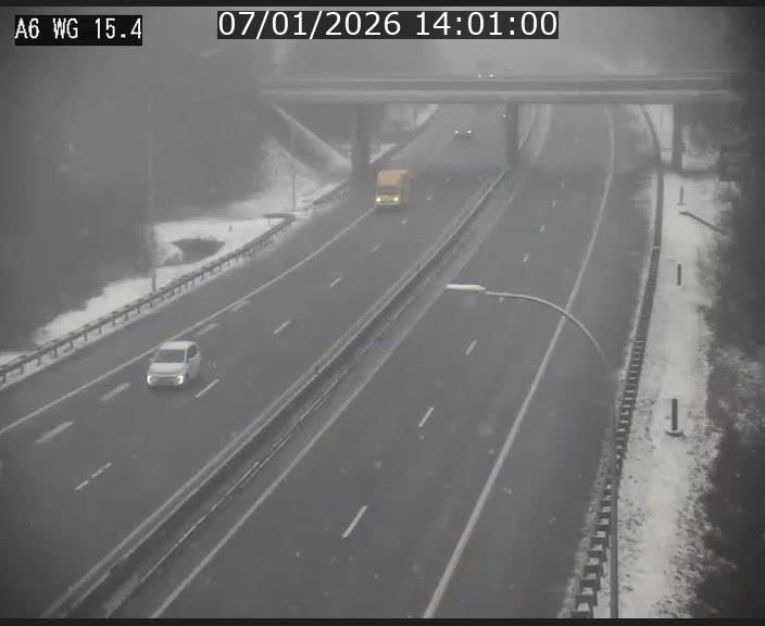 Traffic live webcam Luxembourg Capellen - A6 - BK 15.4 - direction Luxembourg/France/Allemagne