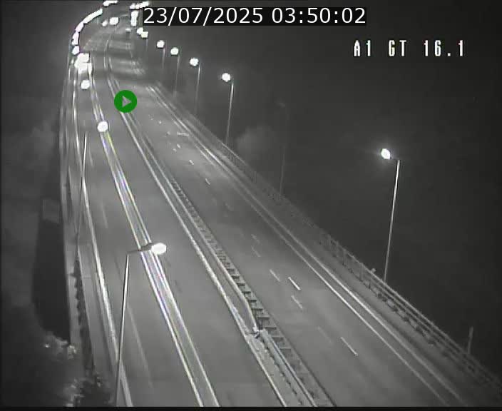 Traffic live webcam Luxembourg Niederanven - A1 direction Allemagne - BK 16.1
