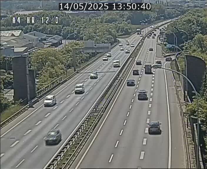 Traffic live webcam Luxembourg Jonction Foetz - A4 - BK 12.0 - direction Esch sur Alzette