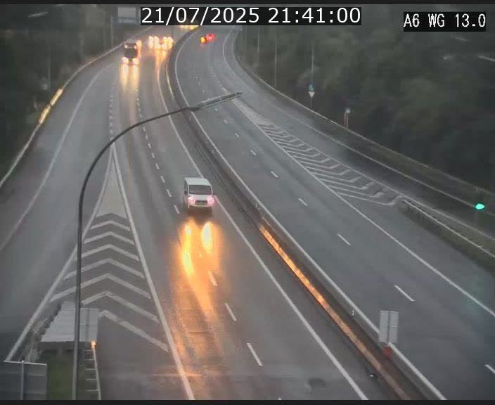 Traffic live webcam Luxembourg Mamer - A6 - BK 13 - direction Luxembourg/France/Allemagne