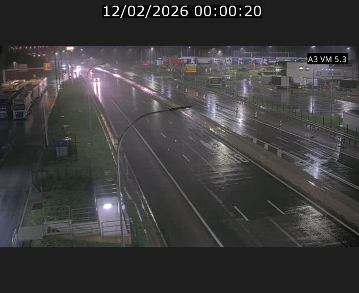 Traffic live webcam Luxembourg Aire de Berchem - A3 - BK 5 - direction France