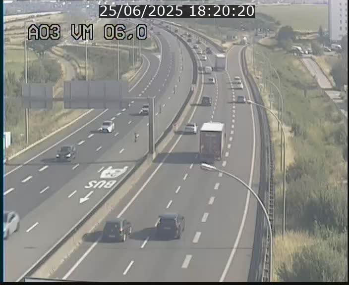 Traffic live webcam Luxembourg Aire de Berchem - A3 - BK 6 - direction France