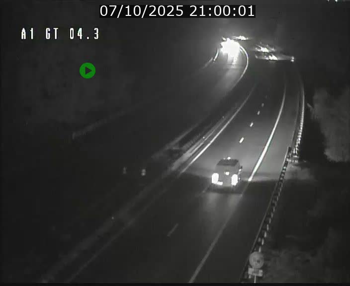 Traffic live webcam Luxembourg Itzig - A1 direction Sandweiler - BK 4.3