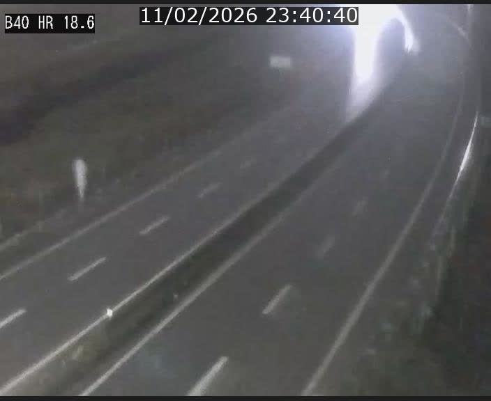 Webcam sur la route de liaison entre Micheville et Esch-Belval à la frontière entre le Luxembourg et la France. Vue orientée vers la Lorraine.