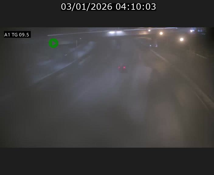 Traffic live webcam Luxembourg Jonction Grünewald - A1 direction Luxembourg-ville - BK 9.5