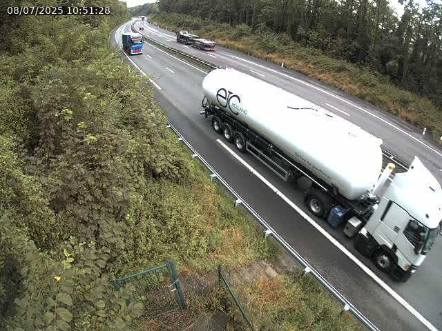 Caméra autoroute France - N52, Crusnes vers Belgique, Luxembourg