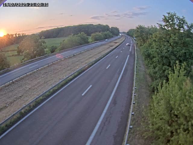 Caméra autoroute France - A31, Fey direction Metz